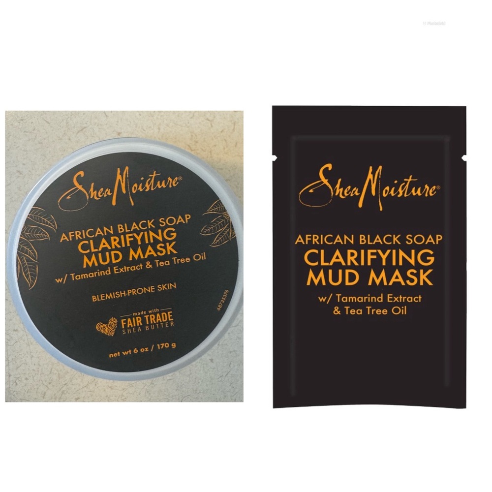 Shea moisture African black soap Clarifying mud mask - Picture 1 of 3